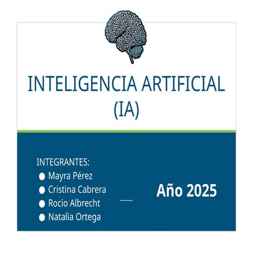 Inteligencia Artificial y sus tipos de IA | PPTX