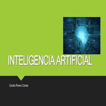 Inteligencia Artificial y sus tipos de IA | PPTX