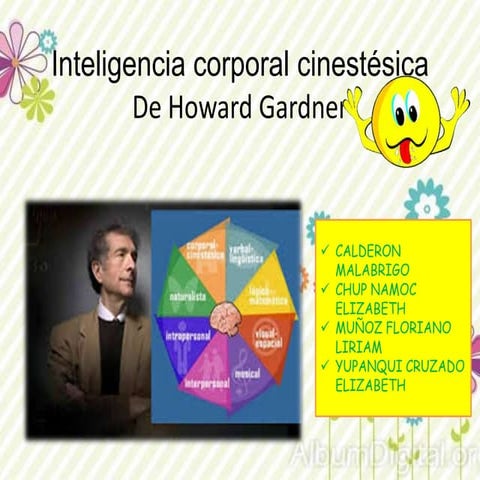 Inteligencia Corporal Cinestésica | PPTX