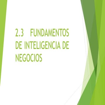 Inteligencia de negocios