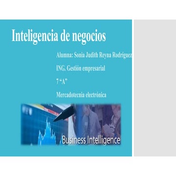 Inteligencia de negocios