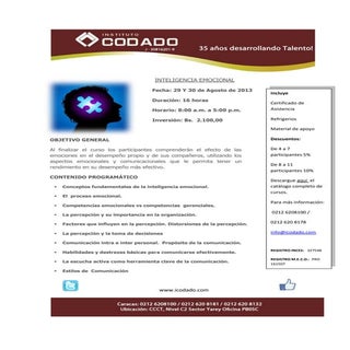 Inteligencia emocional