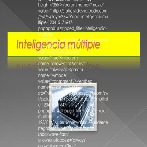 Inteligencia multiple