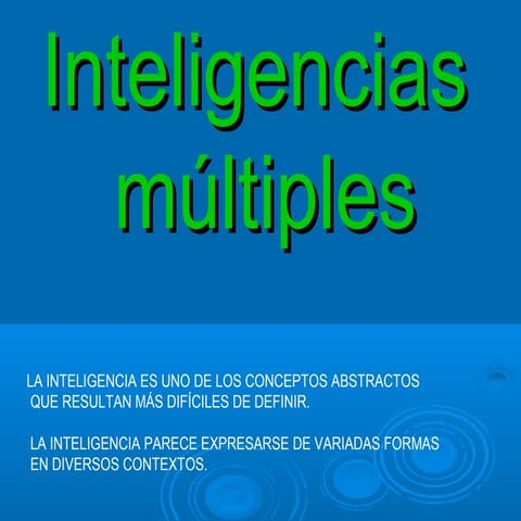 Inteligencias