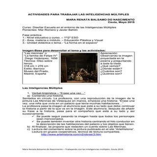 Inteligencias múltiples: una propue...