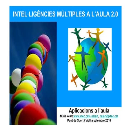 Inteligencies múltiples i aula 2 0
