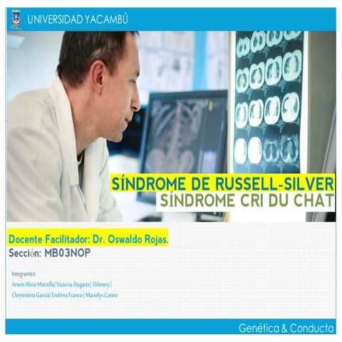 Sindrome Russell Silver; Síndrome Cri du chat