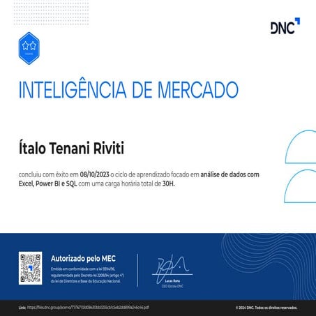 Inteligência de mercado e ferramentas/tecnologias