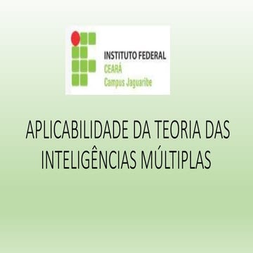 Inteligências múltiplas