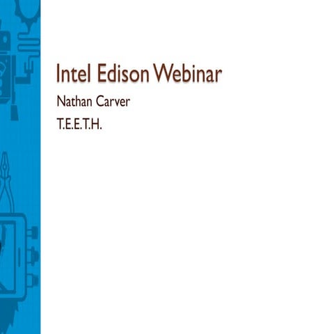 Teeth presentation by Nathan Carver