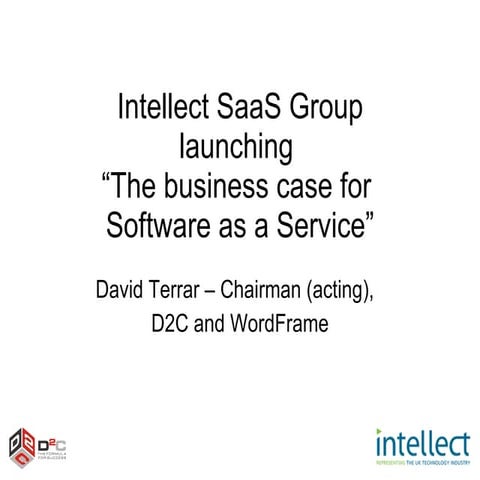 Intellect SaaS Paper Launch