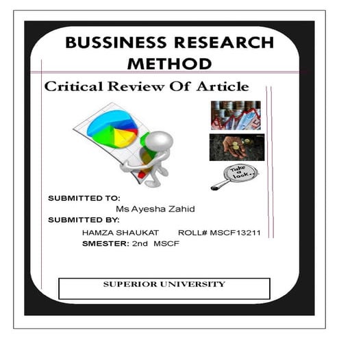 Article: Intellectual capital and business performance