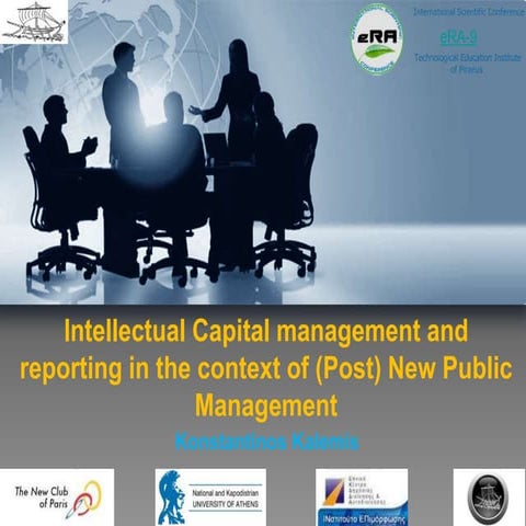Intellectual capital management and reporting in the context of post new publ...
