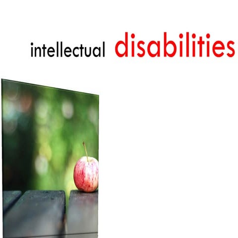 Intellectual Disabilities