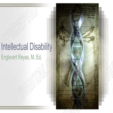Intellectual disability