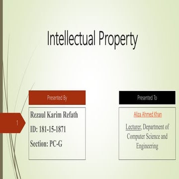 Intellectual property