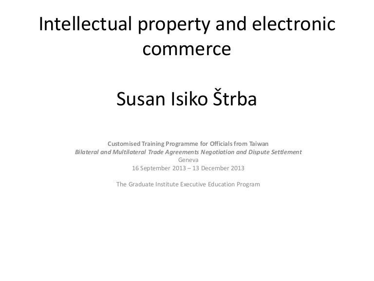 Dissertation intellectual property electronic