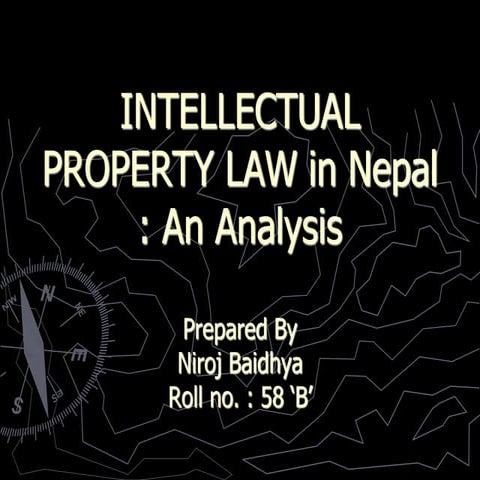 Intellectual Property law in Nepal