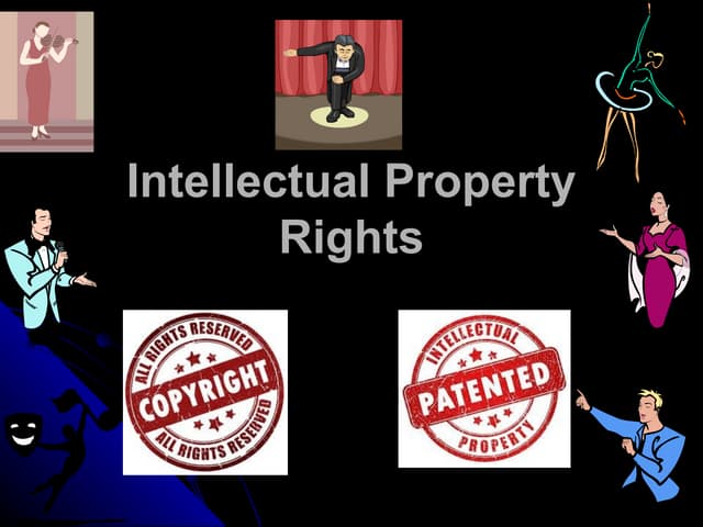 Intellectual property rights