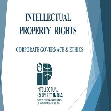 Intellectual property rights