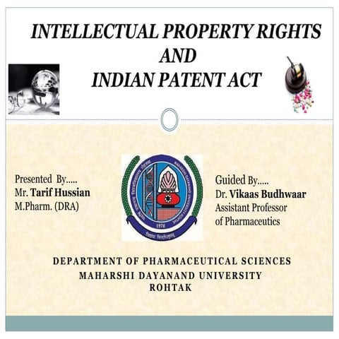 Intellectual property rights
