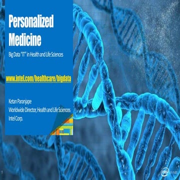 Intel life sciences_personalizedmedicine_stanford biomed 052214 dist