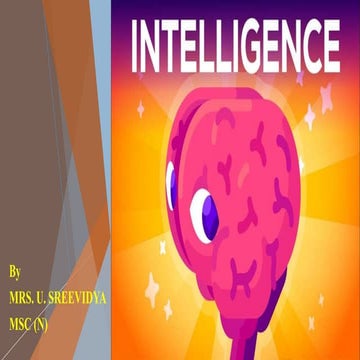 Intelligence