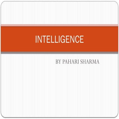 INTELLIGENCE (PSYCHOLOGY IN NURSING).pptx