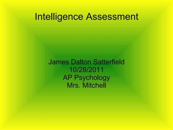 Theory of intelligence | PDF | Educational Assessment | Education
