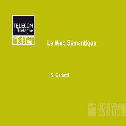 Intelligence du _web_semantique_1_2014