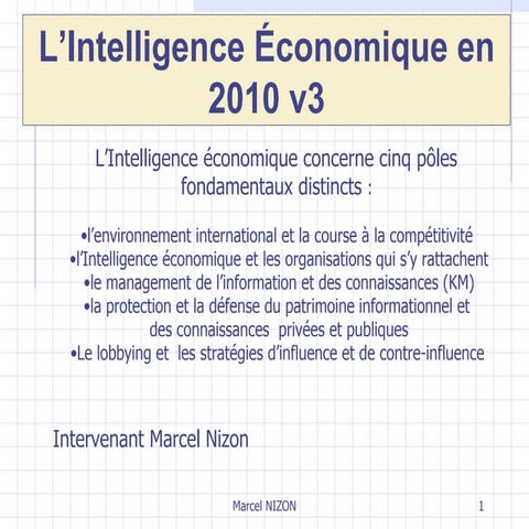 Intelligence economique idrac_m2-v2