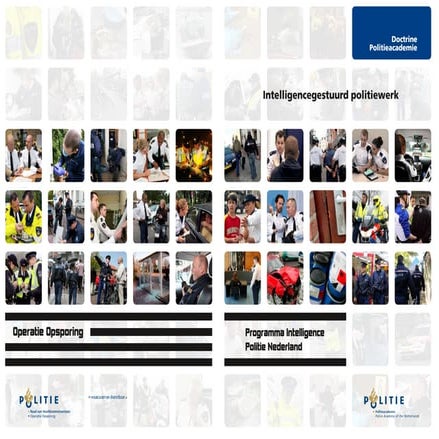 Intelligencegestuurd politiewerk