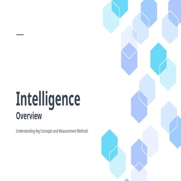 Intelligence Overview what's intelligence.pptx