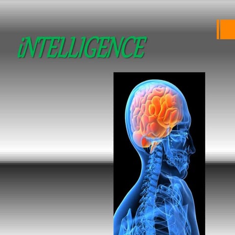 Intelligence