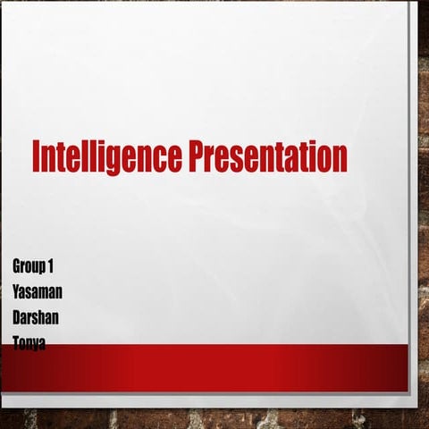 Intelligence Presentation.w4
