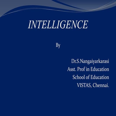 INTELLIGENCE  vels ppt.pptx
