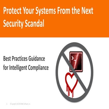 Best Practices for Intelligent Compliance