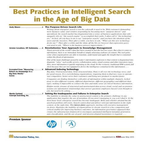 Intelligent search-in-the-age-of-big-data-may-2013 (Source: KM World)