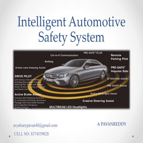 Intelligent automotive safety system | PPTX