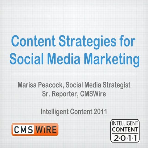 Intelligent content2011