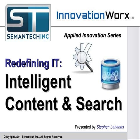 Intelligent Content & Search