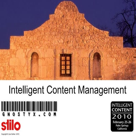 Intelligent Content Management
