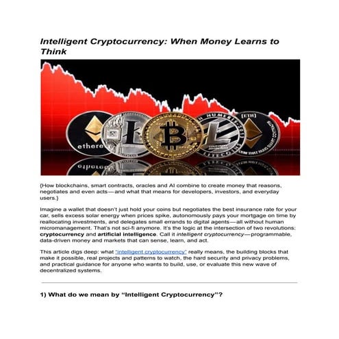 Intelligent Cryptocurrency_ When Money Learns to Think.