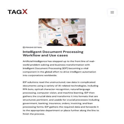 Intelligent Document Processing Workflow and Use cases.pdf