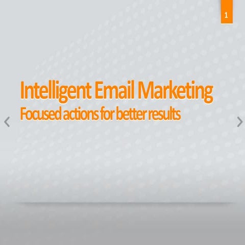 Intelligent email marketing   pareen