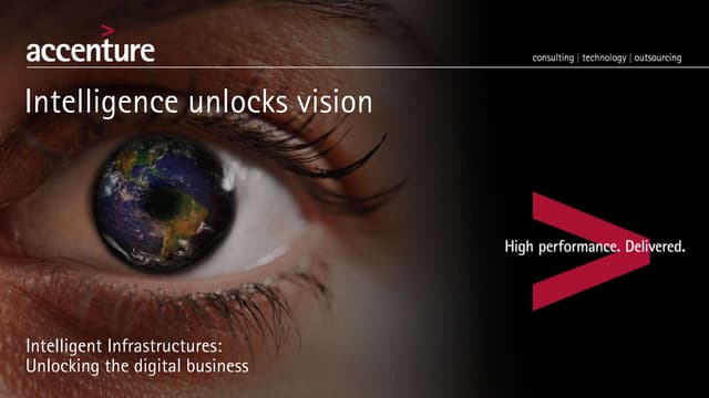 Intelligent Infrastructures: Unlocking the Digital Business