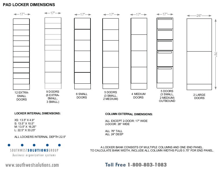 Tz Package Delivery Locker Sizes