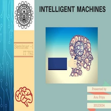 Intelligent Machines