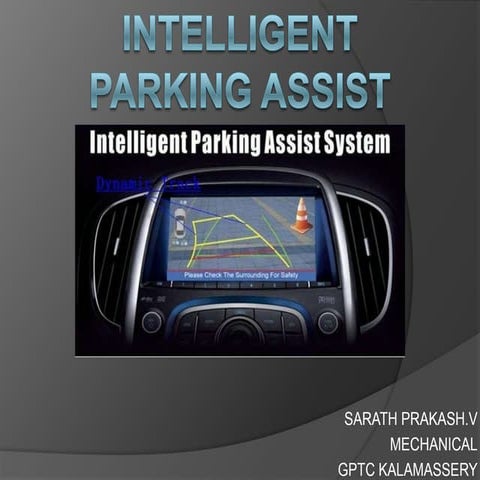 Intelligent parking assist system