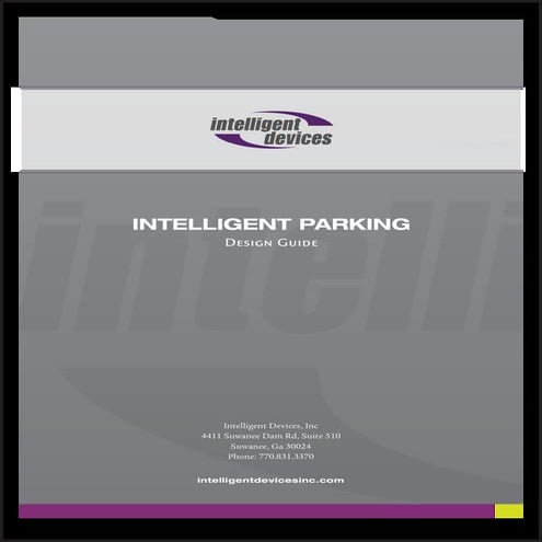Intelligent Parking Selection Guide R0 4